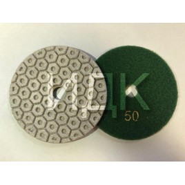 Алмазный гибкий шлифовальный диск Гайка Д 100 №50